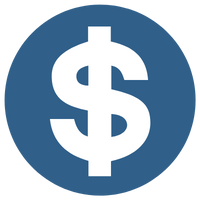 Dollar sign icon.